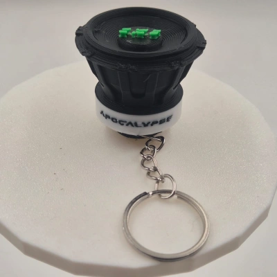 Apocalypse Subwoofer Anahtarlık , Apocalypse Bass Araç Anahtarlık - Apocalypse Subwoofer Araba Anahtarlığı