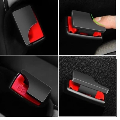 Kemer Tokası , Universal Araç Kemer İkaz Susturucu , Kemer Bip Bip Susturucu - 2 Adet