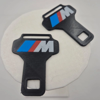 BMW Kemer Tokası , BMW Logolu Araç Kemer İkaz Susturucu , Kemer Bip Bip Susturucu - 2 Adet