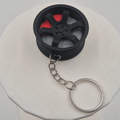 Jant Anahtarlık , Araç Jantı Anahtarlık - Jant Şeklinde Araba Anahtarlığı