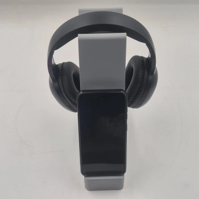 Kulaklık Standı + Telefon Tutucu + Depo Yeri Hepsi Bir Arada - Fonksiyonel Kulaklık Standı