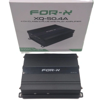 For-x Android Amfi - For-x XQ-50.4A Android Amfi - Amfi Tesisatı Gerekmeyen Android Teybe Ses Yükseltici Amfi