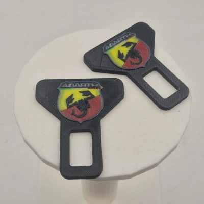 Abarth Kemer Tokası , Abarth  Araç Kemer İkaz Susturucu , Kemer Bip Bip Susturucu - 2 Adet