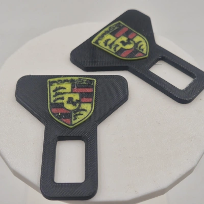 Porsche Kemer Tokası , Porsche Araç Kemer İkaz Susturucu , Kemer Bip Bip Susturucu - 2 Adet