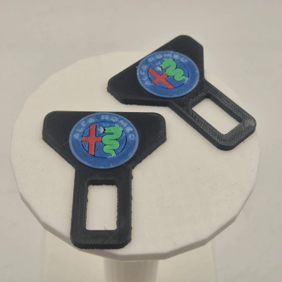 Alfa Romeo Kemer Tokası , Alfa Romeo Araç Kemer İkaz Susturucu , Kemer Bip Bip Susturucu - 2 Adet