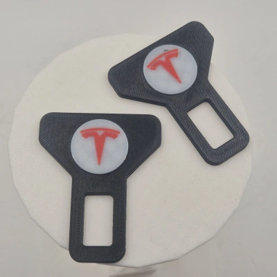 Tesla Kemer Tokası , Tesla Araç Kemer İkaz Susturucu , Tesla Kemer Bip Bip Susturucu - 2 Adet
