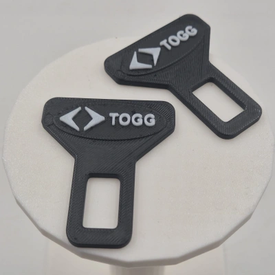 TOGG Kemer Tokası , TOGG Araç Kemer İkaz Susturucu , TOGG Kemer Bip Bip Susturucu - 2 Adet