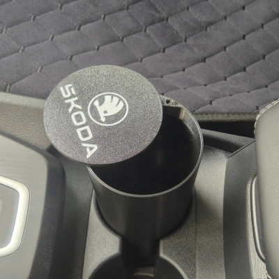 Skoda Araç Çöp Kutusu , Skoda Araç Bardaklık Çöp Kovası , Skoda Araç Bardaklık Çöp Kutusu