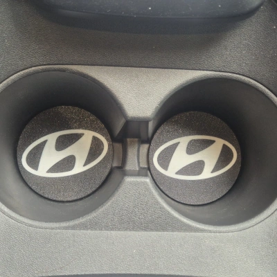 Hyundai Araç Bardaklık Altlığı , Hyundai Şişe ve Bardak Altlığı, Hyundai Logolu Oto Bardaklık Altlığı