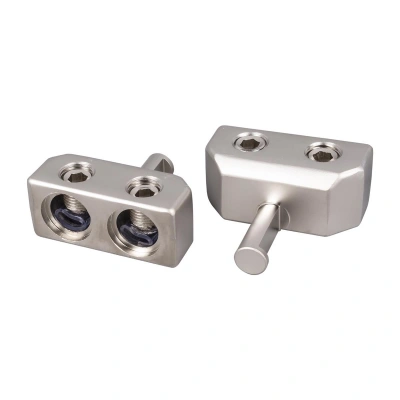 For-x 0GA Amfi Kablo Ucu - For-x XBAT-0 Terminal - 2x0GA Giriş 1 x 0GA Çıkış Terminal - 2 Adet