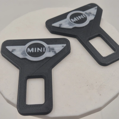 Mini Cooper Kemer Tokası , Mini Cooper Araç Kemer İkaz Susturucu , Mini Cooper Kemer Bip Bip Susturucu - 2 Adet