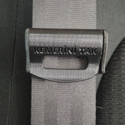 Araç Kemer Tokası Tutucu, Ayarlanabilir Kemer Tokası Klipsi , Kemer Tokası Sabitleyici - 2 Adet