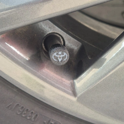 Toyota Sibop Kapağı , Toyota Araç Lastik Sibop Kapağı , Toyota Araç Tekerlek Sibop Kapağı - 4 Adet