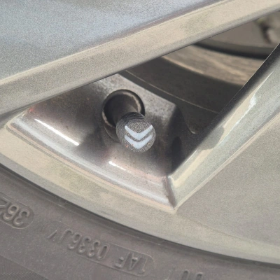 Citroen Sibop Kapağı , Citroen Araç Lastik Sibop Kapağı , Citroen Araç Tekerlek Sibop Kapağı - 4 Adet