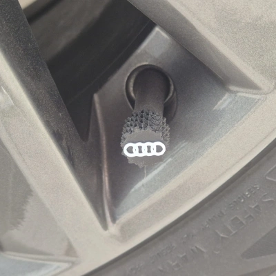 AUDİ Sibop Kapağı , AUDİ Araç Lastik Sibop Kapağı , AUDİ Araç Tekerlek Sibop Kapağı - 4 Adet