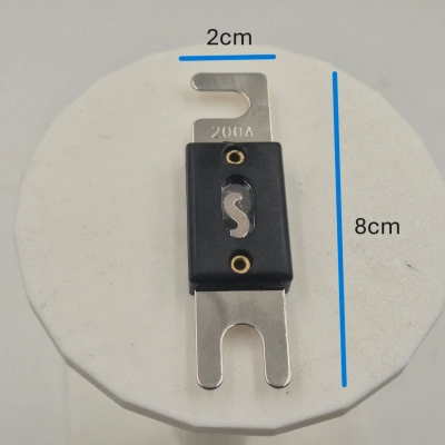 For-x ANL Amfi Sigortası İçi – Büyük Boy 200 Amper ANL Sigorta İçi – 200A Kaliteli Anfi Sigortası İçi