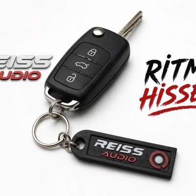 Reiss Bass Anahtarlık , Reiss Audio  Anahtarlık - Reiss Bassı Hisset Araba Anahtarlığı