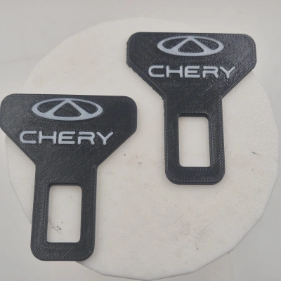 Chery Kemer Tokası , Chery Logolu Araç Kemer İkaz Susturucu , Chery Kemer Bip Bip Susturucu - 2 Adet