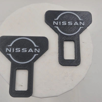 Nissan Kemer Tokası , Nissan Logolu Araç Kemer İkaz Susturucu , Nissan Kemer Bip Bip Susturucu - 2 Adet
