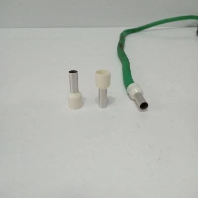 8ga Yalıtımlı Amfi Kablosu Ucu - 10 Mm İzoleli Yuvarlak Kablo Ucu - 8ga Yüksük - 2 Adet