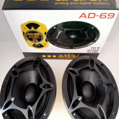 Ads Oval Midrange - 940w 105 RMS Kayık Midrange