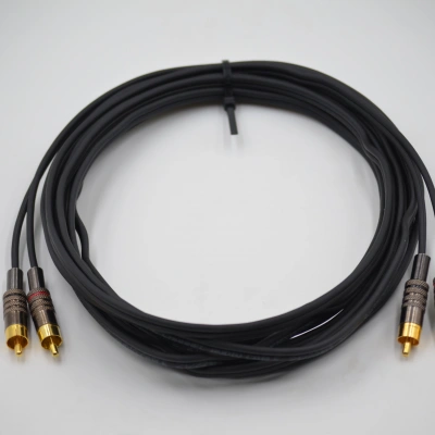 Amfi Rca Kablosu – 5 Metre - El Yapımı %100 Bakır – Anfi Rca Ses Kablosu - 5 Metre