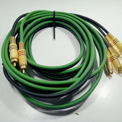 Amfi Rca Kablosu – For-x 2 Giriş 4 Çıkış OFC Anfi Rca Kablosu – El Yapımı %100 Bakır OFC Rca Kablosu – 5 Metre