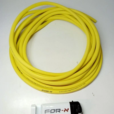 Amfi Tesisat Güç Kablosu 8ga Çakmak - Oto Anfi 8ga Power Kablosu - 10 Metre