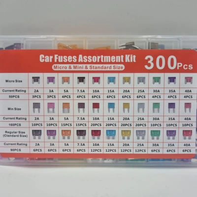 Araç Sigortası 300 Adet - Micro ve Mini Oto Sigorta Çeşitleri - Araca Bıçak Sigortası - Araba Sigortası Seti