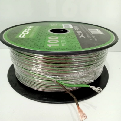 Bakır Amfi Hoparlör Kablosu 18GA - %100 Bakır - OFC 18GA Anfi Hoparlör Kablosu - 5 Metre