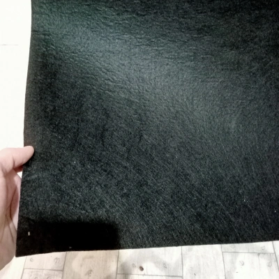 Bass ve Hoparlör Kabini Kaplama Kumaşı - Siyah Keçe - 1 Metre