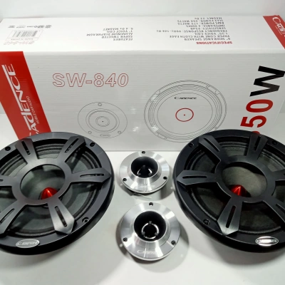 Cadence 20cm Midrange + 10cm Dome Tweeter – Cadence SW-840