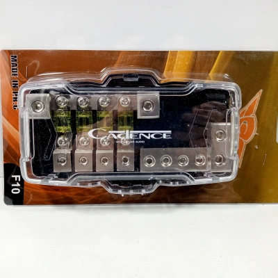 Cadence Amfi Sigortalı Blok Dağıtıcı – 4’lü Hem Artı Hem Şase Kablo Dağıtıcı Blok