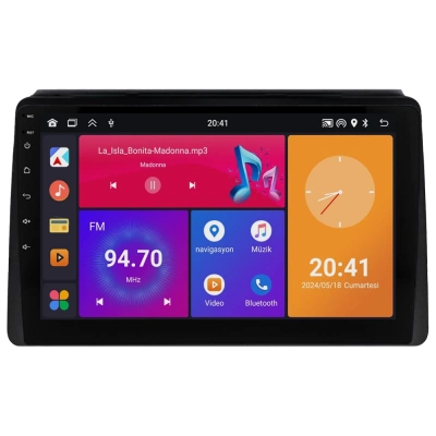 Dacia Duster Teyp – Dacia Duster ( 2015 - 2017 ) Oem Android Multimedya – Dacia Duster Android Double Teyp