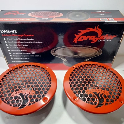Dragster Midrange – Dragster 20cm Midrange Hoparlör – Dragster DME-82 200w 100RMS Midrange