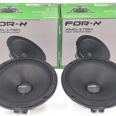For-x 20cm Midrange - For-x XMD-178N 500W 250RMS 20cm Neo Midrange - Profesyonel Neo Midrange Hoparlör