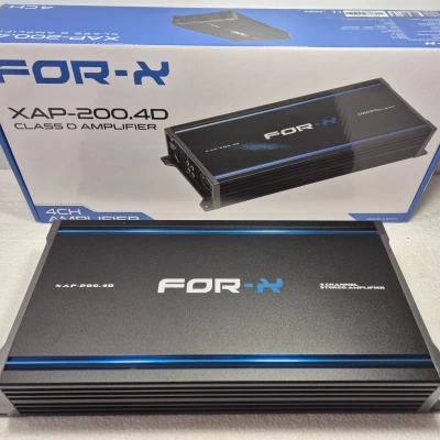 For-x Amfi – 4 x 200 RMS Ses ve Bass Amfisi – For-x XAP-200.4D Oto Anfi