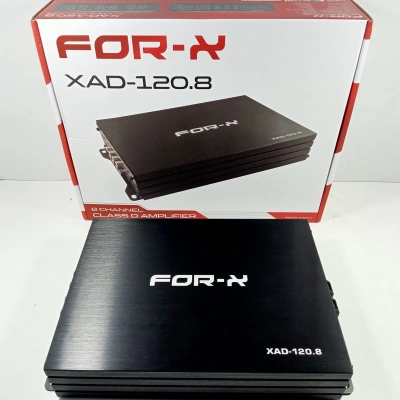 For-x Amfi – 8 Kanal For-x XAD-120.8 Ses ve Bass Anfisi - 8 Kanal For-x Anfi