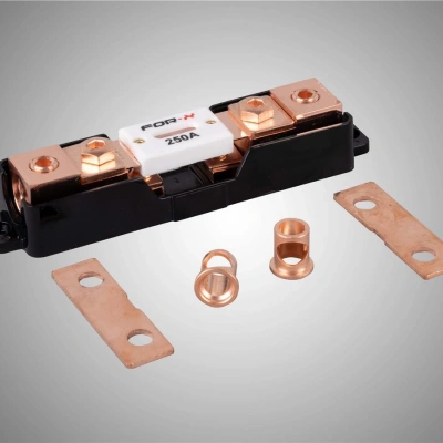 For-x Bakır Amfi Sigortası - 250 Amper Çoğaltılabilir Seramik Anfi Sigortası