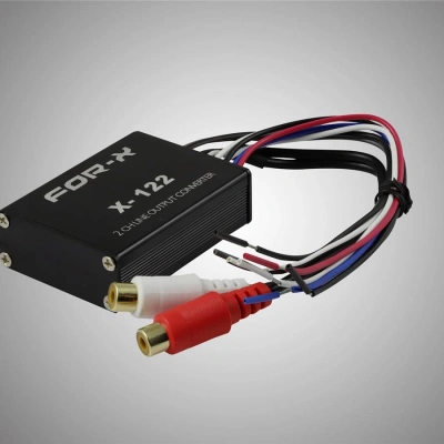 For-x Deck Çevirici – For-x X-122 Profesyonel 2 Kanal Amfi Dönüştürücü