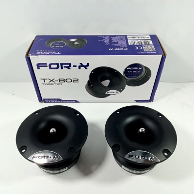 For-x Dome Tweeter - 100w 50RMS Tiz - For-x TX-802 10cm Dome Tweeter