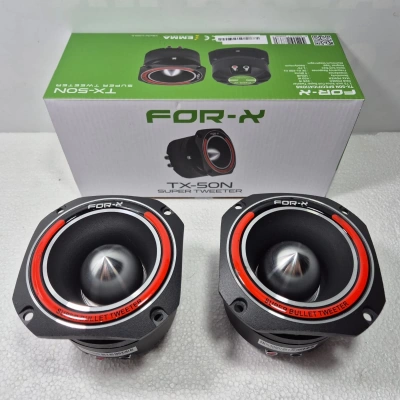 For-x Dome Tweeter 10cm - PRO 450w 225 RMS Tiz - For-x TX-50N 10cm Dome Tweeter