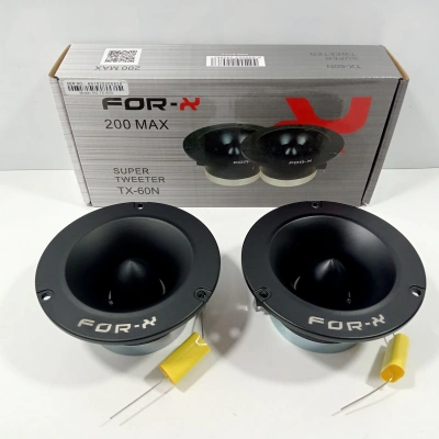 For-x Dome Tweeter - 200w 100RMS Tiz - For-x TX-60N 10cm Dome Tweeter