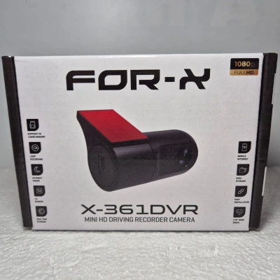 For-x DVR Kamera - For-x X-361DVR - Araç Kayıt Kamerası , Hareket Sensörlü DVR Kamera