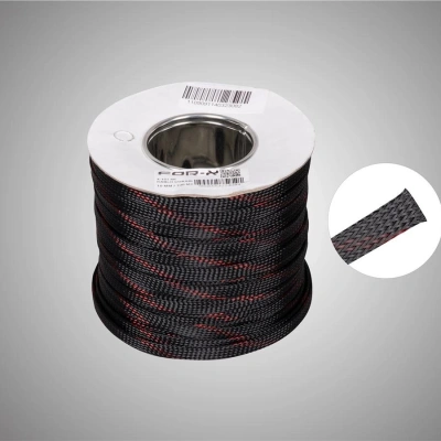 For-x Kablo Çorabı 10mm - For-x 10mm Amfi Kablo Toplayıcı - 1 Metre