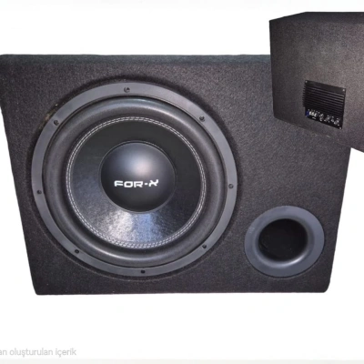 For-x Kendinden Amfili Kabin Bass 30cm - For-x Kendinden Amfili Aktif Subwoofer - Anfili Bass
