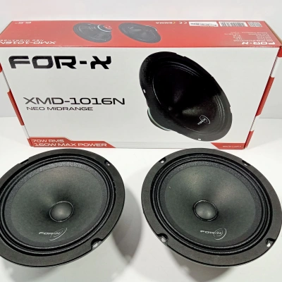 For-x Midrange 16cm – For-x XMD-1016N 160w 70RMS 16cm Midrange Hoparlör