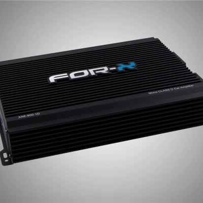 For-x Mono Amfi - For-x XAE-600.1D Bass Anfisi - Bass Kontrollü
