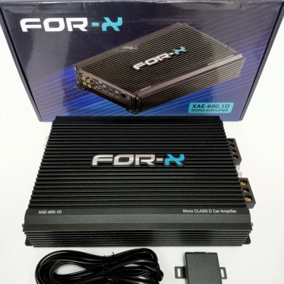 For-x Mono Amfi – For-x XAE-600.1D Bass Anfisi – Bass Kontrollü Mono Anfi
