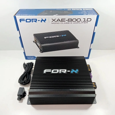 For-x Mono Amfi – For-x XAE-800.1D Bass Anfisi – 800 RMS Bass Kontrollü Mono Anfi